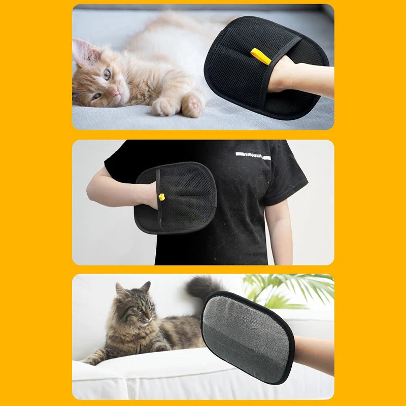 Pet Hair Magic Gloves